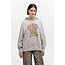GANNI Isoli Hoodie Beaded Baby Tiger Print