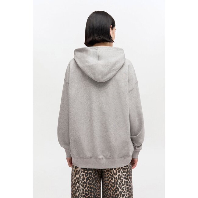 GANNI Isoli Hoodie Beaded Baby Tiger Print