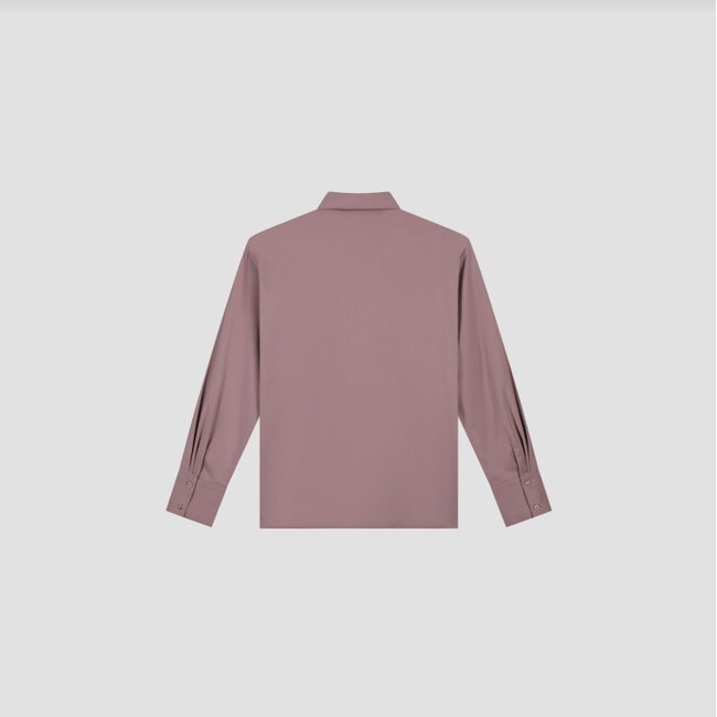 Olaf Drapey asymmetric shirt twilight mauve