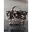 GANNI Mini Shopper Ruffle Print Leopard