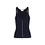 RAE Antwerp RAE Antwerp Ursula navy button down tank