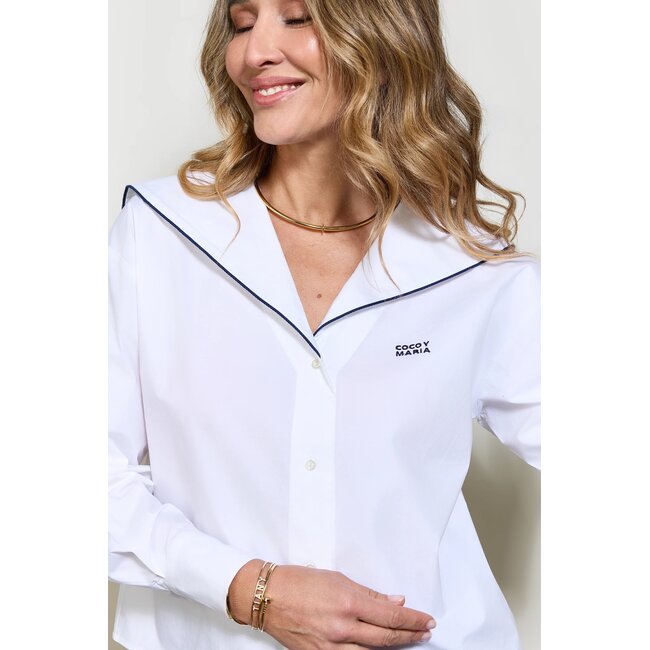 Coco Y Maria Camisa Marina White