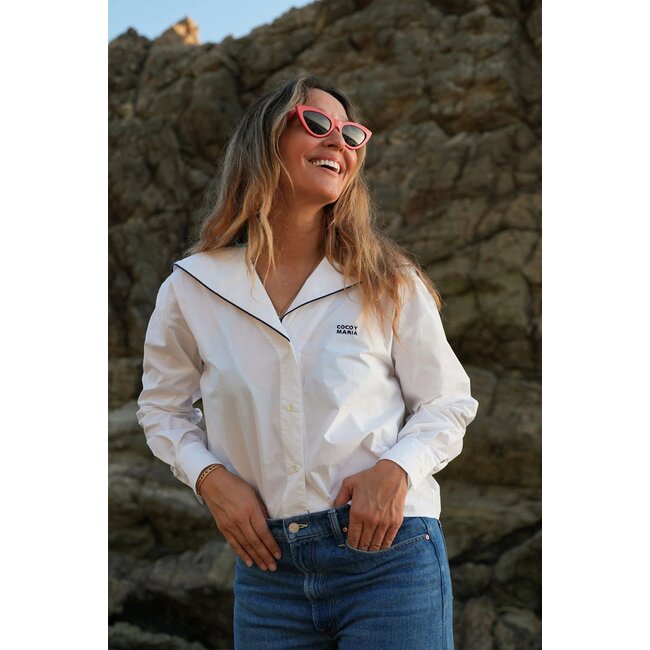 Coco Y Maria Camisa Marina White