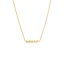Anna + Nina Amore Necklace Gold Plated
