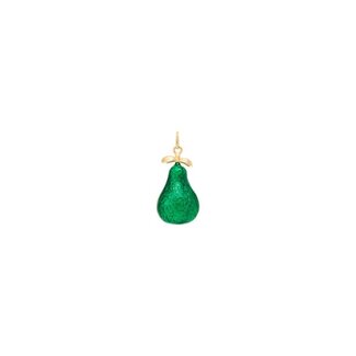 Anna + Nina Anna + Nina Lush Pear Charm Gold Plated