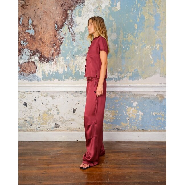 Sea me Happy Lotus Top Satin Crêpe