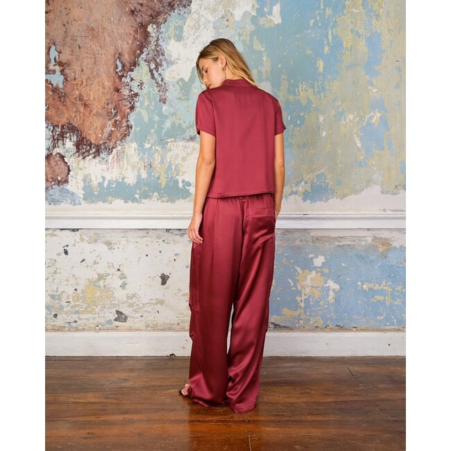 Sea me Happy Lotus Top Satin Crêpe