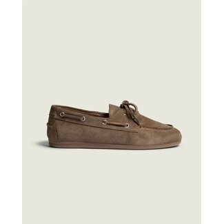 Posa Posa Boat Loafer Brushed – Suede Light chocolate