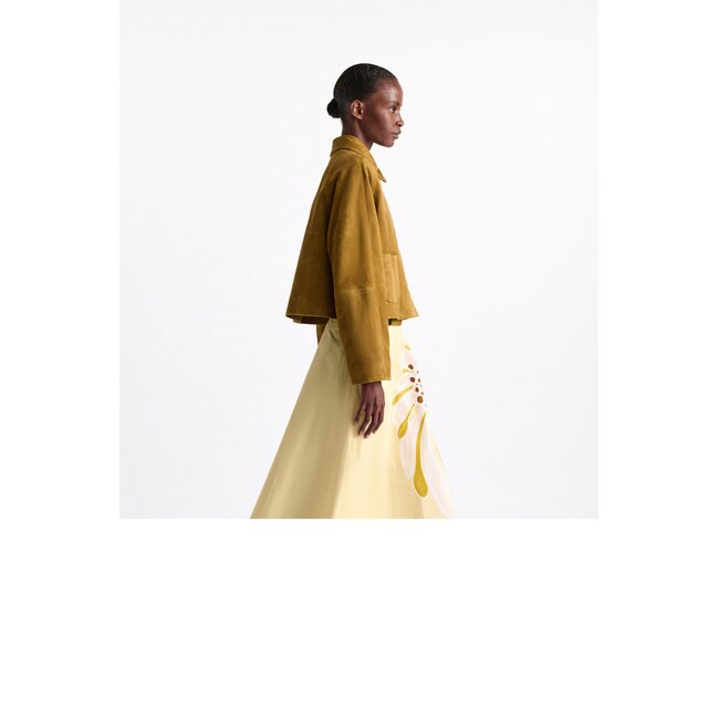 Dorothee Schumacher Floral Power Skirt dream flower yellow