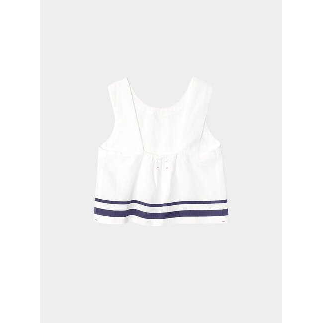 Xirena Leni Top white linen