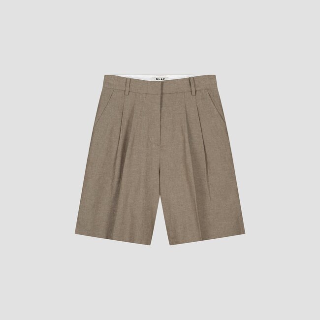 Olaf Linen tailored shorts