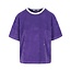 Raff Collective Terry Towelling T-Shirt Purple