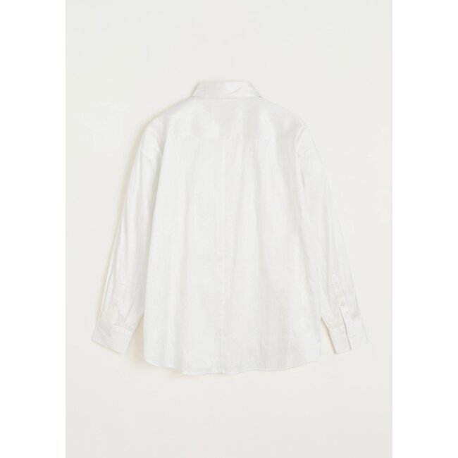 Aiayu Shirt Silk Pure Ecru