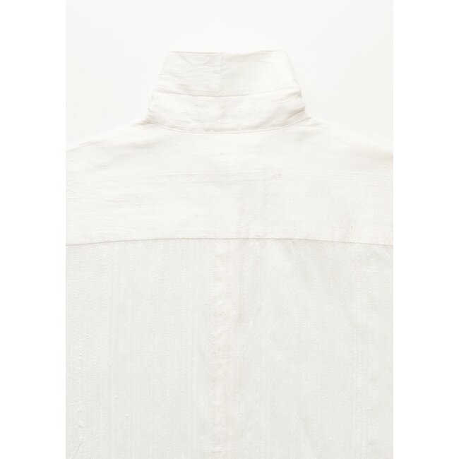 Aiayu Shirt Silk Pure Ecru