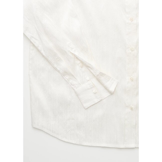 Aiayu Shirt Silk Pure Ecru