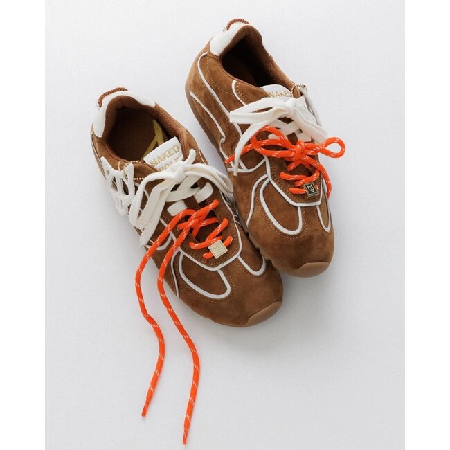Naked Wolfe Adored tan/white suede