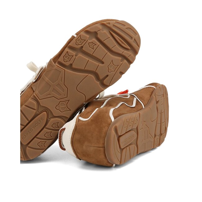 Naked Wolfe Adored tan/white suede