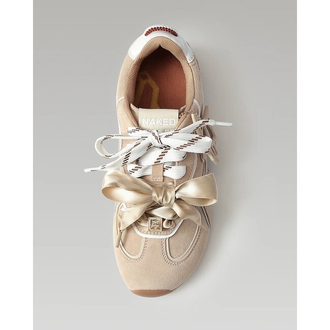 Naked Wolfe Adored off white suede