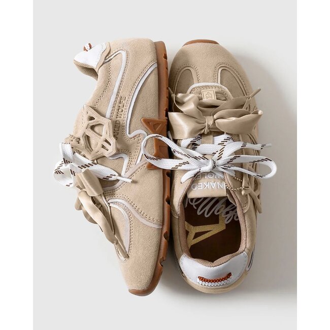Naked Wolfe Adored off white suede