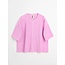 Bongusta Bongusta Naram oversized shirt soft fuchsia