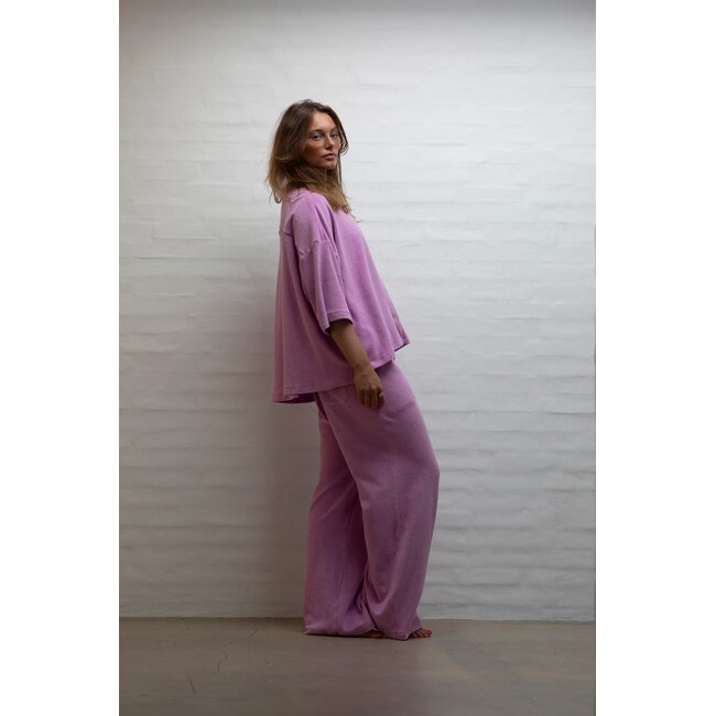 Bongusta Naram oversized shirt soft fuchsia