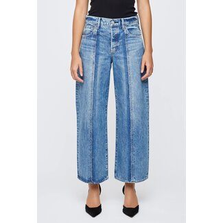 Moussy Moussy MV Norwell Raw Edge Wide light blue