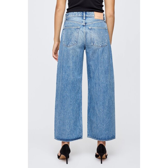 Moussy MV Norwell Raw Edge Wide light blue