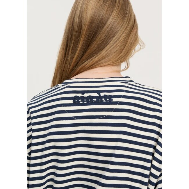 Aiayu Lui Circular Striped Tee
