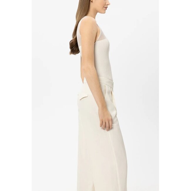 Luisa Cerano Pullover Kurzarm Milk