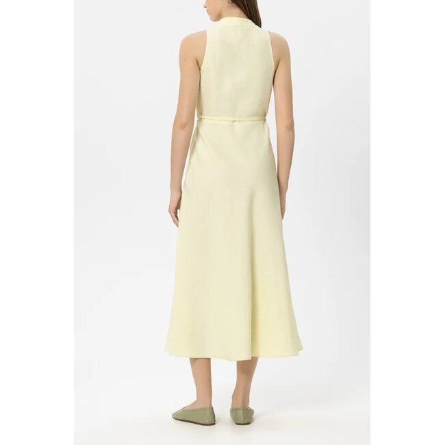 Luisa Cerano Linen blend midi dress
