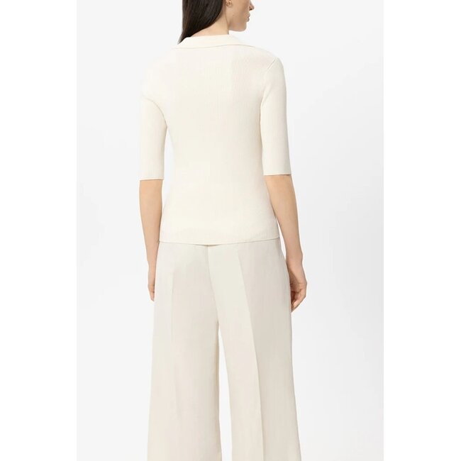 Luisa Cerano Polo with crochet details