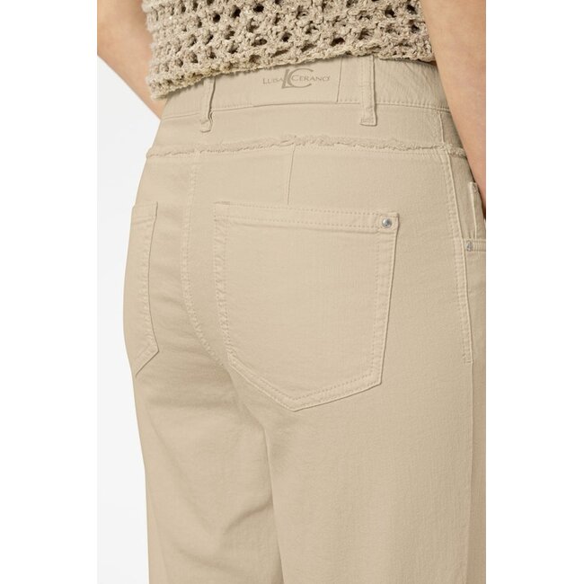 Luisa Cerano Straight denim with double waistband