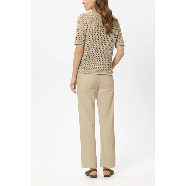 Luisa Cerano Straight denim with double waistband