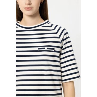 Luisa Cerano Luisa Cerano Striped shirt with button detail