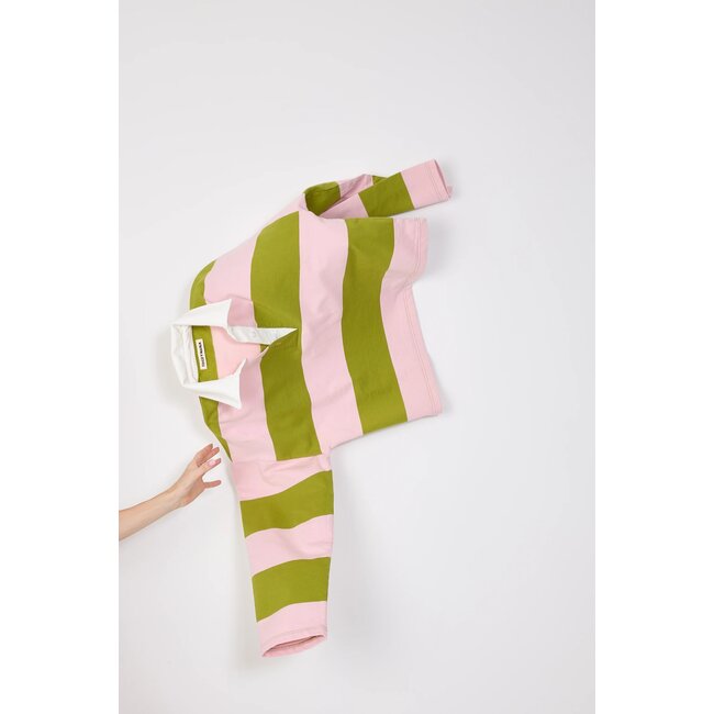 Coco Y Maria Coco polo pink pistache