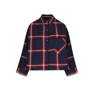 RAE Antwerp RAE Antwerp Nikki Big Check Indigo/Red