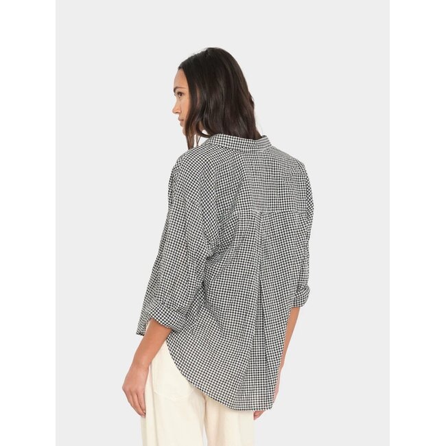 Xirena Jordy Shirt Black Sand