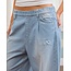Sea me Happy Atlanta Pants Washed Denim Striped