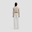 Olaf Linen open knit top