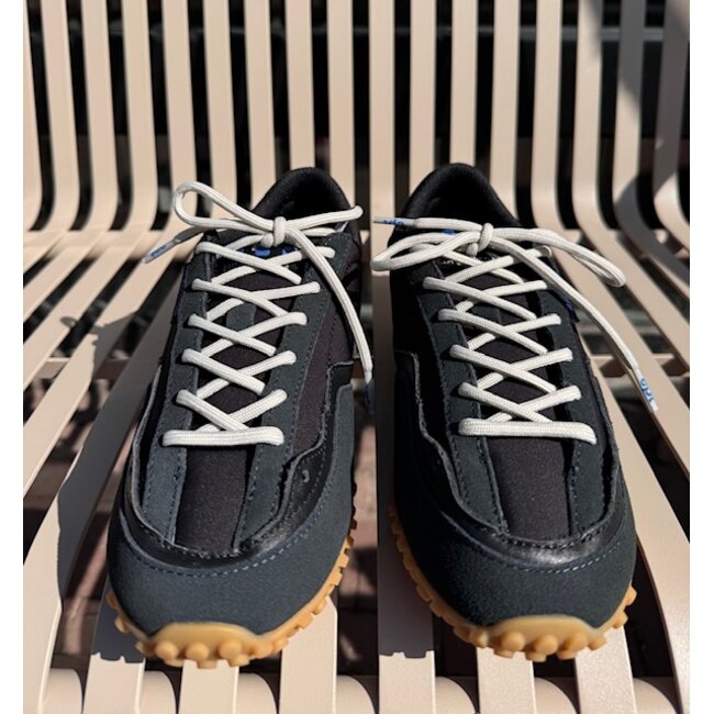 Driving Shoe black/blue