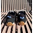 Driving Shoe black/blue
