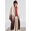 POMANDÈRE Dégradé slub canvas coat