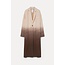 POMANDÈRE Dégradé slub canvas coat