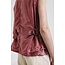 POMANDÈRE Double-layer cotton and silk waistcoat