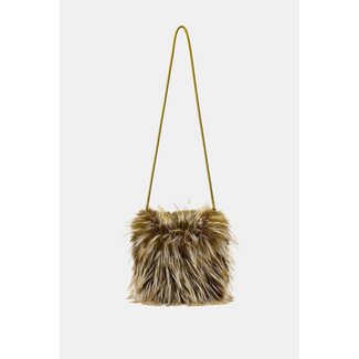 Luisa Cerano Luisa Cerano Boho bag in faux fur look multi