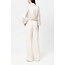 Luisa Cerano Twill-Wideleg-Pants cream