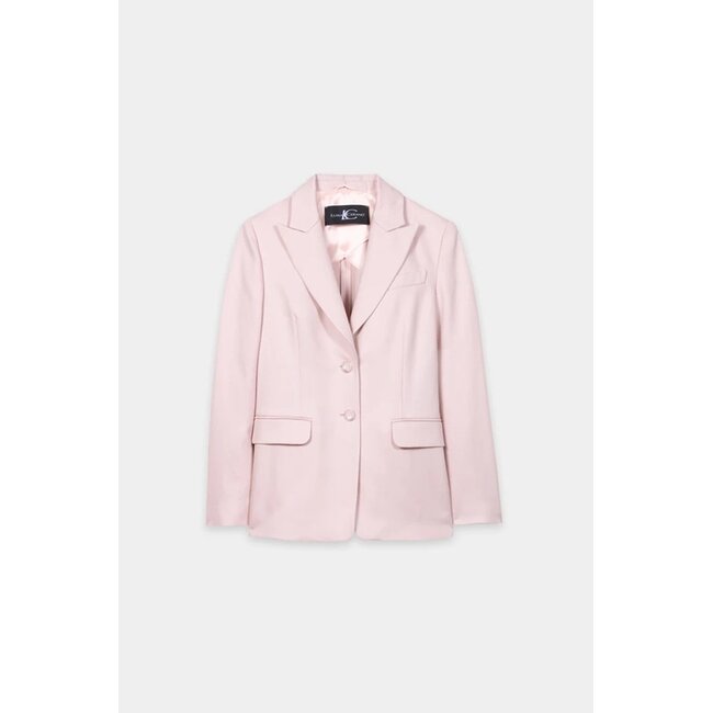 Luisa Cerano Twill-Blazer creamy blush