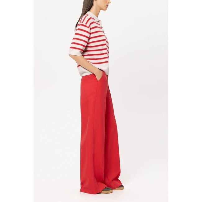 Luisa Cerano Gabardine-Wideleg-Pants