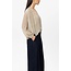 Luisa Cerano Collarless Blouse in Viscose Crepon