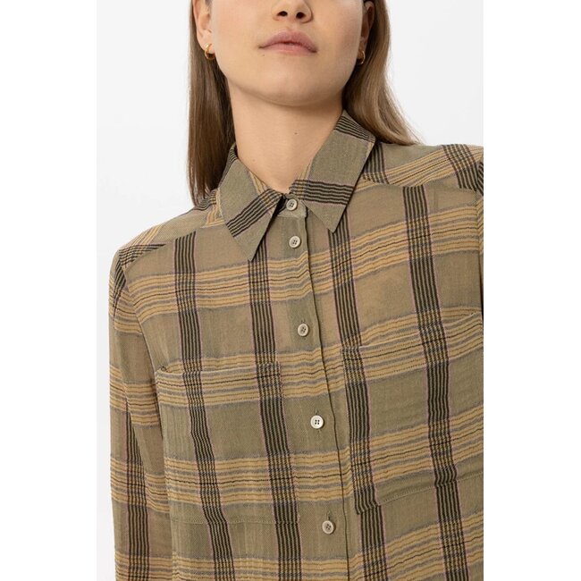 Luisa Cerano Bluse Salbei